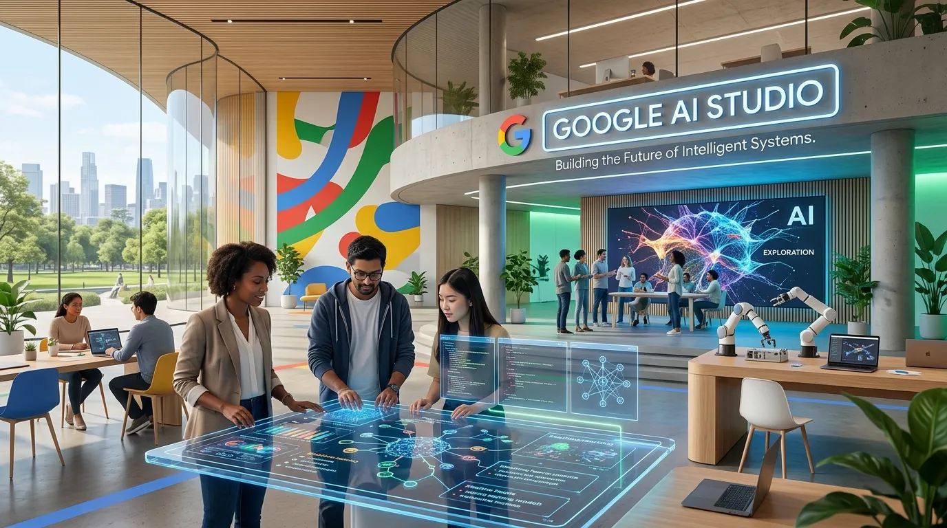 Como o Google AI Studio funciona