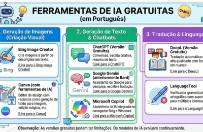 Ferramentas de IA gratuitas que pouca gente conhece