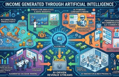 7 ideias de renda com inteligência artificial que estão crescendo em 2026