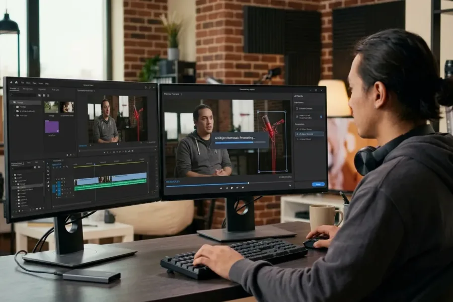 Como Editar Vídeos com IA  Guia Completo para Criar Conteúdo Profissional em Minutos