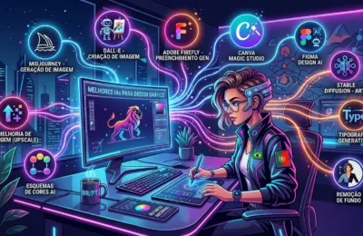 As melhores IAs para design gráfico em 2026